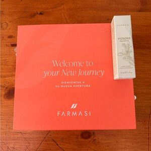 Farmasi New Journey Beauty Box Bundle + Full Size Pistachio Macaron Hand Cream